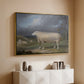 A Border Leicester Ewe, c. 1795-1800 - Floater Framed Canvas Print