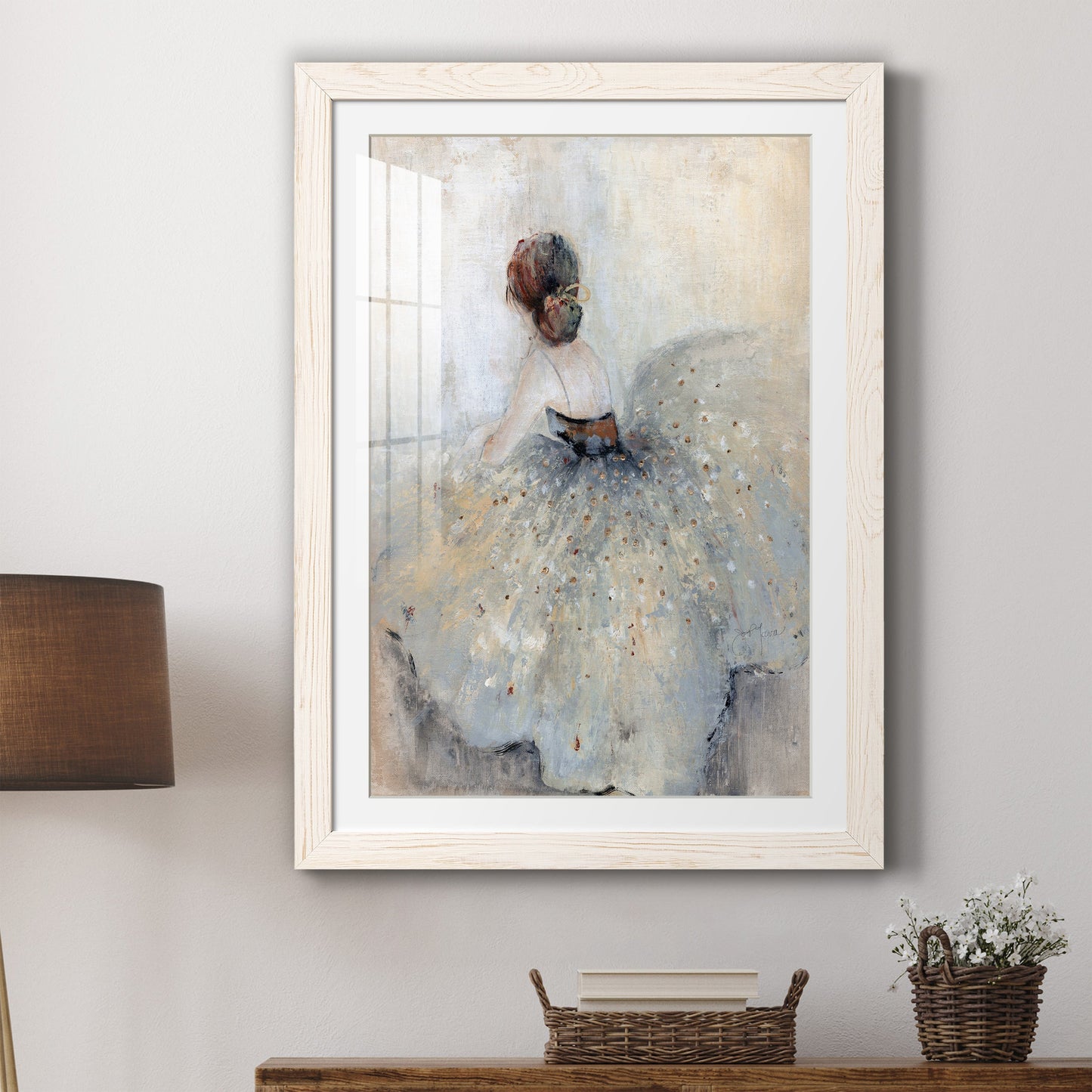 At A Glance - Premium Framed Print - Distressed Barnwood Frame - Ready to Hang