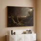 Tornado in an American Forest, 1835 - Floater Framed Canvas Print