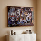 Women of Algiers (Version O), 1955 - Floater Framed Canvas Print