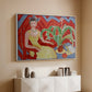 Michaella, 1943 - Floater Framed Canvas Print
