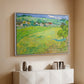 Les Vessenots in Auvers, 1890 - Floater Framed Canvas Print