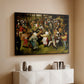 The Wedding Dance, c. 1566 - Floater Framed Canvas Print