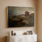 A Fisherman's Home, Lillesand, 1858 - Floater Framed Canvas Print