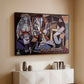 Women of Algiers (Version O), 1955 - Floater Framed Canvas Print