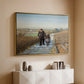 The Old Man and the Child, 1888 - Floater Framed Canvas Print