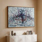 Horizontal Tree, 1912 - Floater Framed Canvas Print