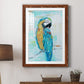 Island Parrot I - Premium Framed Print - Distressed Barnwood Frame - Ready to Hang