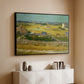 The Harvest, 1888 - Floater Framed Canvas Print