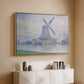 Mill of Edam (Moulin d'Edam), 1896 - Floater Framed Canvas Print