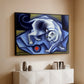 Cat Playing with a Ball, 1945-1950 - Floater Framed Canvas Print