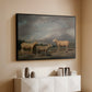 Ryelands Sheep, the King's Ram, the King's Ewe and Lord Somerville's Wether, c. 1801-1807 - Floater Framed Canvas Print
