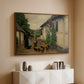 Visit to Grandmother, 1914 - Floater Framed Canvas Print