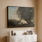 Dance Under the Trees at the Edge of the Lake, c. 1865-1870 - Floater Framed Canvas Print