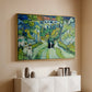 Stairway at Auvers, 1890 - Floater Framed Canvas Print