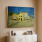 The Yellow House (The Street), 1888 - Floater Framed Canvas Print