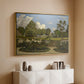 The Painter's Garden at Saint-Privé, 1886 - Floater Framed Canvas Print