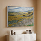 Enclosed Field with Ploughman, 1889 - Floater Framed Canvas Print