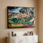 Landscape at Collioure, 1907 - Floater Framed Canvas Print