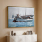 Taking on Wet Provisions, 1903 - Floater Framed Canvas Print