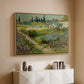 Garden at Arles, 1888 - Floater Framed Canvas Print
