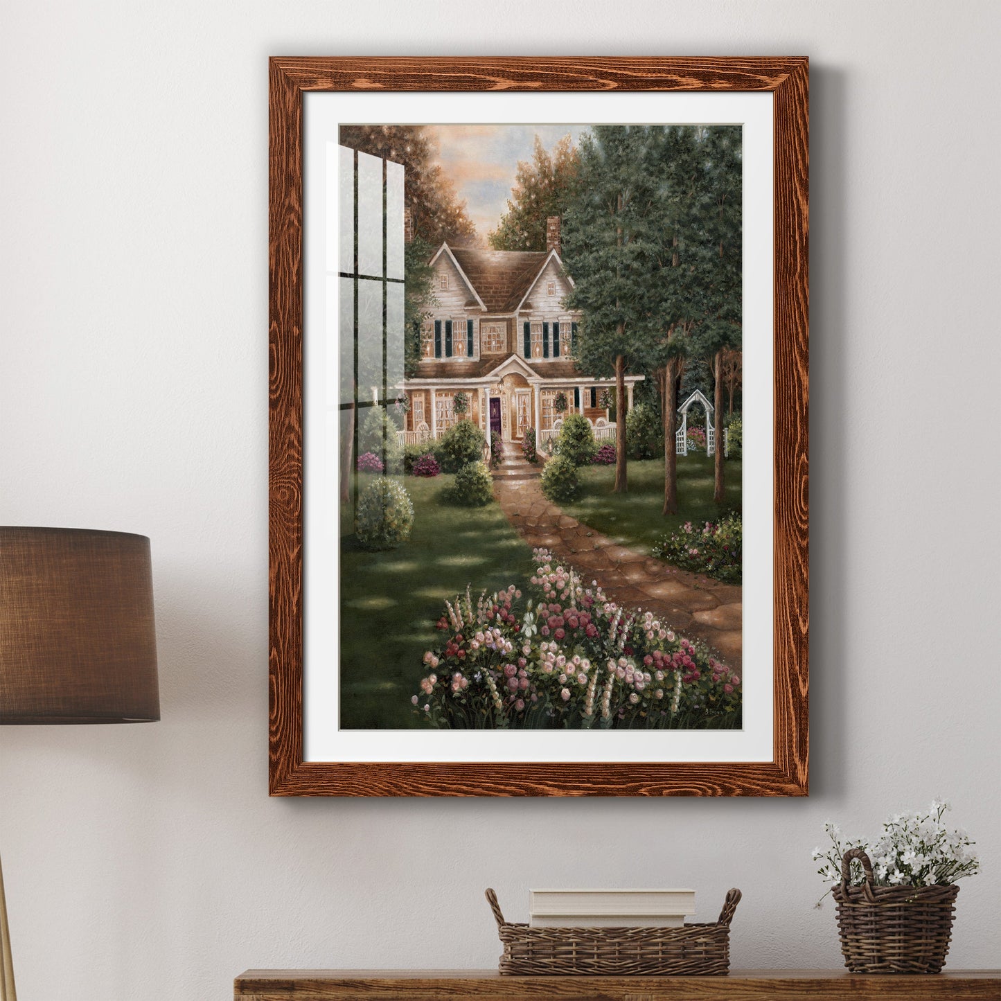 Carolina Evening I - Premium Framed Print - Distressed Barnwood Frame - Ready to Hang