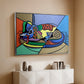 A Dog Named Picasso - Floater Framed Canvas Print