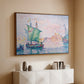 Venice, the Pink Cloud, 1909 - Floater Framed Canvas Print