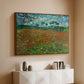 Field with Poppies, 1889 - Floater Framed Canvas Print