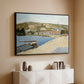 The Riverbank, Les Andelys, 1886 - Floater Framed Canvas Print