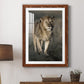 Morning Walk in Masai Mara - Premium Framed Print - Distressed Barnwood Frame - Ready to Hang