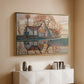 Farm near Duivendrecht, c. 1916 - Floater Framed Canvas Print