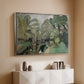 The Little Fisherman, Maintenon, 1918 - Floater Framed Canvas Print