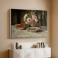 Strawberries and Champagne, c. 1881-1885 - Floater Framed Canvas Print