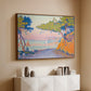 Golfe Juan, 1896 - Floater Framed Canvas Print
