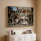 The Sacrifice of Noah (Sistine Chapel), 1509 - Floater Framed Canvas Print