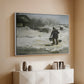 Tøsne, 1895 - Floater Framed Canvas Print