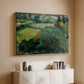 Field with Poppies, Saint-Rémy, 1889 - Floater Framed Canvas Print
