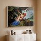 Venus and Adonis, 1632 - Floater Framed Canvas Print