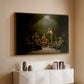 Low Church Devotion (Haugianerne), 1848 - Floater Framed Canvas Print
