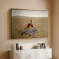 Worn Out (Udslidt), 1889 - Floater Framed Canvas Print