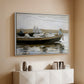Boys in a Dory, 1873 - Floater Framed Canvas Print