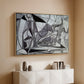 Goat's Skull, Bottle and Candle, 1952 - Floater Framed Canvas Print