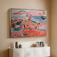 View of Collioure, 1905 - Floater Framed Canvas Print