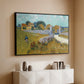 Farmhouse in Provence, 1888 - Floater Framed Canvas Print