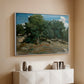 Fontainebleau: Oak Trees at Bas-Bréau, c. 1830-1835 - Floater Framed Canvas Print