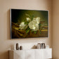 Magnolias on Gold Velvet Cloth, c. 1888-1890 - Floater Framed Canvas Print