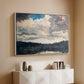 The Lone Boat, North Woods Club, Adirondacks, 1892 - Floater Framed Canvas Print