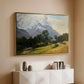 Mountains in Berchtesgaden - Floater Framed Canvas Print