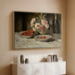 Strawberries and Champagne, c. 1881-1885 - Floater Framed Canvas Print